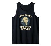 John Adams Liberty’s Lawyer 1800 Founding Father Tank Top