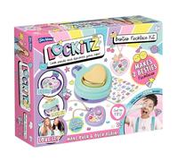 John Adams Lockitz Besties Necklace Kit: Arts and Crafts Fashion Jewellery Maker, Create 2 Cute Besties Necklaces, Includes Secret Zoom Beads with Hidden Messages to find Inside, for Kids 6+