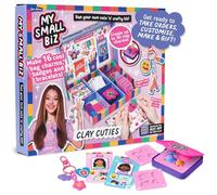 John Adams My Small Biz Clay Cuties | Run Your own Cute 'n' Crafty Biz! | Make 16 Cool Bag Charms, Badges and Bracelets! | Fidget Friendly, Bandy Clay | Arts & Crafts | Ages 8+