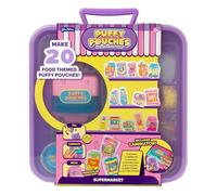 John Adams | Puffy Pouches Deluxe Supermarket Set: Make your own squishy fun accessories and bag charms | Arts & Crafts | Ages 5+