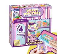 John Adams | Puffy Pouches Mini Mart Set: Make your own squishy fun accessories and bag charms | Arts & Crafts | Ages 5+