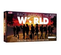 IDEAL | Race Across the World: The globe-trotting adventure game! | Family TV Show Game| For 2-6 Players | Ages 8+