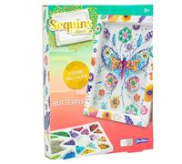 John Adams | Sequins Collection Butterfly: Make Sparkling Creations to Display! | Arts & Crafts | Ages 8+