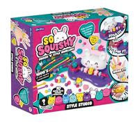 John Adams So Squishy Style Studio | Arts & Crafts Squishy Fashion Jewellery Making Kit | Make Cute Fidget Rings, Bracelets, Necklaces & Bag Charms | Great Gift Idea for Birthday & Christmas | Age 5+