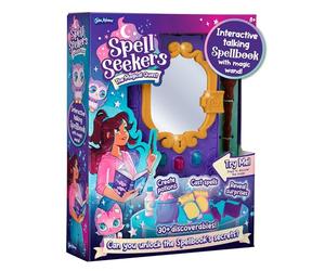 John Adams Spell Seekers The Magical Quest: Interactive Talking Spell Book & Wand | Explore A Fantasy World | Gift Idea for Birthday & Christmas For Girls & Boys | Age 7+