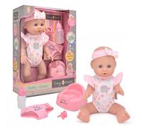 John Adams | Tiny Tears - Baby Classic - 38cm crying and wetting doll: One of the UK's best loved doll brands! | Nurturing Dolls | Ages 18m+