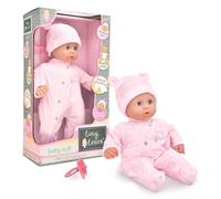 | Tiny Tears - Baby Soft - 38cm soft bodied doll in pink outfit: One of the UK's best loved doll brands! | Nurturing Dolls| Ages 10m+