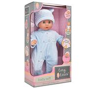 Tiny Tears Baby Soft 15″ (38cm) Doll - Blue Outfit