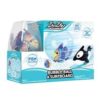 Zhu Zhu Aquarium Starter Set with Fish (Bubble Ball & Surfboard ), Multi