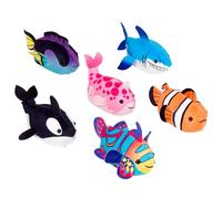 John Adams Zhu Zhu Pets | Zhu Zhu Aquarium Toy Fish (Set A Assorted - One Supplied) | Interactive, Collectible Pet with Sounds and Movement | Electronic Pets | Ages 4+