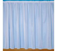 John Aird Denise - Plain White Net Curtain With Weighted Base - Width Sold By The Metre Drop: 60" (152cm)