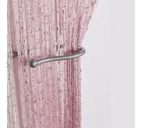 John Aird Extra Large Jazz Glitter String Curtain Panel (Pink, 3m Wide x 3m Drop)