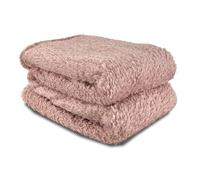 John Aird Pet Blanket - Soft Teddy Fleece Throw - Dog Cat Guinea Pig Rabbit (Pink, X Large (150 x 200cm)