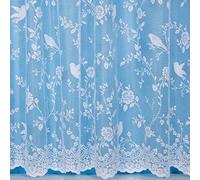 John Aird Robyn Design Net Curtain - Width Sold By The Metre (Drop: 72" / 183cm)