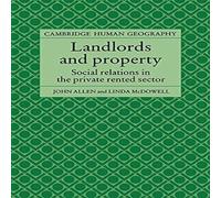 John Allen Landlords & Property: Social Relations in the Private Rented John Allen Multicolor