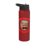 John Barron for President Stainless Steel Insulated Water Bottle