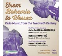 John Barton Arm From Bohemia to Wessex: Cello Music from the Tw (CD) (US IMPORT)