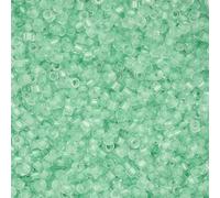 John Bead 25g Cylin Beads Green Glow in Dark 11/0 Glass Cylindrical Seed Beads for Jewelry Bracelets Necklaces Earrings Making Embroidery Home Decor
