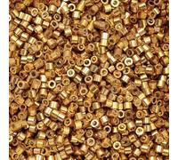 John Bead 25g Cylin Beads Opaque Toasted Caramel 11/0 Glass Cylindrical Seed Beads for Jewelry Bracelets Necklaces Earrings Making Embroidery Home Decor