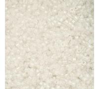 John Bead 25g Cylin Beads White to Sky Glow in Dark 11/0 Glass Cylindrical Seed Beads for Jewelry Bracelets Necklaces Earrings Making Embroidery Home Decor