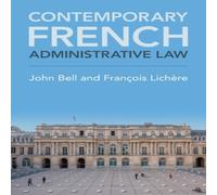 John Bell Contemporary French Administrative Law Paperback Book John Bell Multicolor