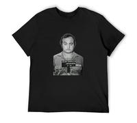 John Belushi The Blues Brothers Mugshot T-Shirt Men T-Shirt Black 3XL