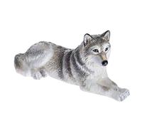 John Beswick JBDW4 Lying Wolf Figurine