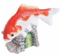 John Beswick Pet Pals-Goldfish (Orange/White), Earthenware, 5 x 11 x 8.5 cm