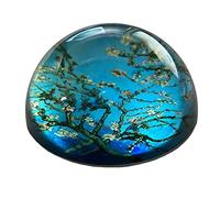 John Beswick Van Gogh Almond Blossom Hanging Ornament, Glass with Ceramic Coating, Graduation Occasion
