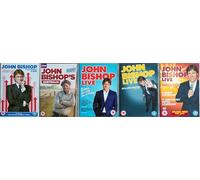 JOHN BISHOP 1-5 COLLECTION / 1. SUPERSONIC LIVE / 2. AUSTRALIA / 3. THE ELVIS HAS LEFT THE BUILDING / 4. ROLLERCOASTER TOUR / 5. SUNSHINE TOUR = ULTIMATE 5x DVD SET