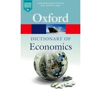 John Black - A Dictionary of Economics - Paperback - K245z
