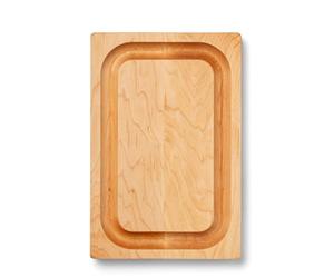 John Boos 209 Chop-N-Slice 12 by 8 by 1-Inch Reversible Hard Maple Cutting Board with Deep Juice Groove