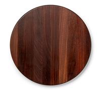 John Boos WAL-R18 Walnut Wood Edge Grain Reversible Round Cutting Board, 18 Inches Round x 1.5 Inches