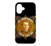 John Bosco Italian Saint Salesian Don Catholic Case for iPhone 16