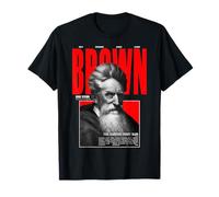 John Brown Abolitionist Portrait Harpers Ferry Historical T-Shirt