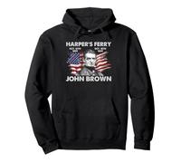 John Brown Harpers Ferry Raid 1859 Abolitionist History Art Pullover Hoodie