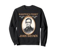 John Brown Harpers Ferry Raid 1859 Abolitionist History Art Sweatshirt