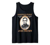 John Brown Harpers Ferry Raid 1859 Abolitionist History Art Tank Top