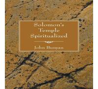 John Bunyan Solomon's Temple Spiritualized Paperback Book John Bunyan Multicolor