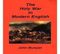 John Bunyan The Holy War in Modern English Paperback Book John Bunyan Multicolor