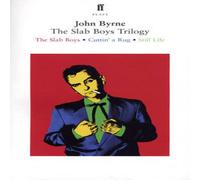 John Byrne The Slab Boys Trilogy Paperback Book in White John Byrne White