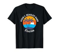 John C Beasley Park Beach Florida Summer Vacation Souvenir Value Graphic T-Shirt