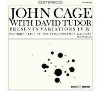 John Cage With David Tudor - Variations IV (CLEAR VINYL) [VINYL]