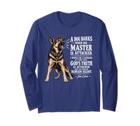 John Calvin Dog Barking Quote Long Sleeve T-Shirt