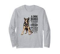 John Calvin Dog Quote Long Sleeve T-Shirt