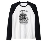 John Calvin Reformed Theology Christian Reformation Quote Raglan Baseball Tee