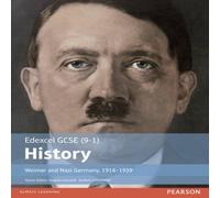 John Child Edexcel GCSE (9-1) History Weimar & Nazi Germany, 1918 - 1939 Student Book Paperback John Child Multicolor