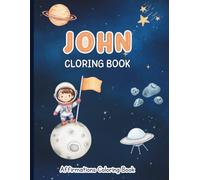 John Coloring Book: Affirmations Coloring Book, A Creative Journey of Positive Empowerments