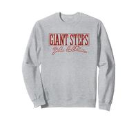 John Coltrane Giant Steps Sweatshirt, Adult Unisex, Heather Grey, XX-Large