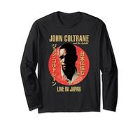 John Coltrane Live In Japan Portrait with Tan Type Long Sleeve T-Shirt